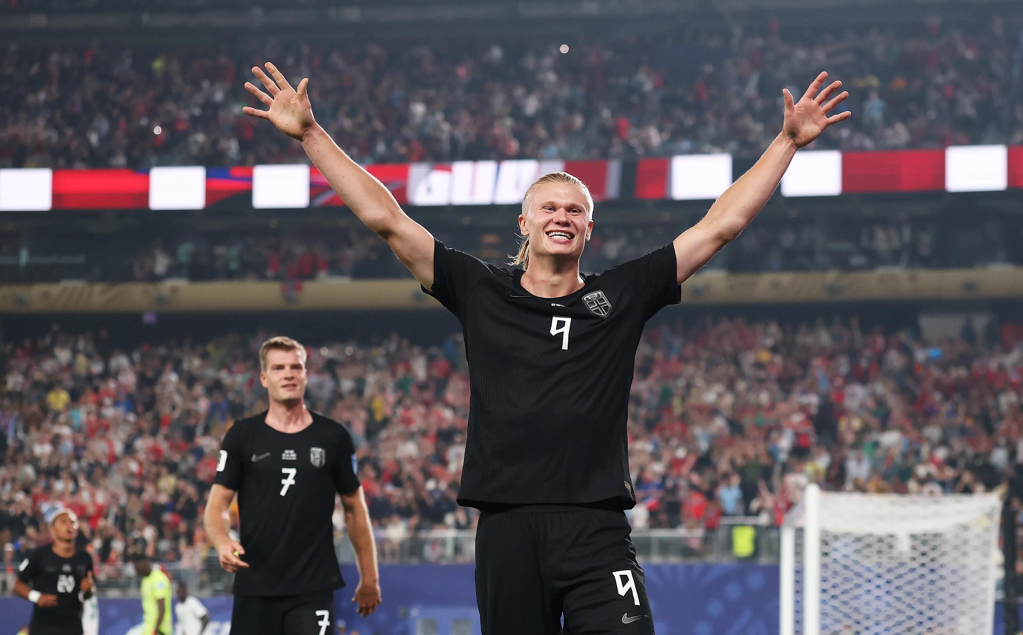 2 matches, 4 strikes: Haaland's 59-in-52 record drives Norway past Senegal 3-2